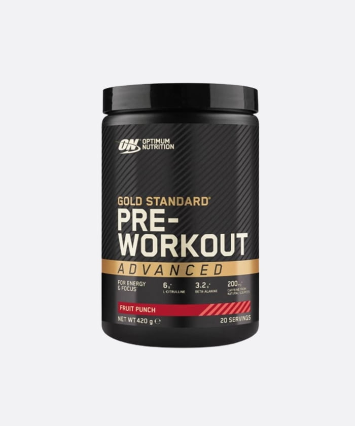 GOLD PRE-WORKOUT ADVANCED 20 SERV